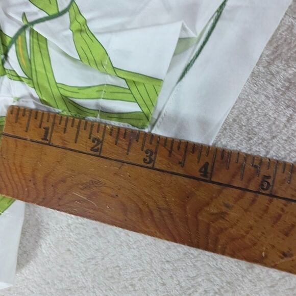 PIYAMA Abigail Pajama Sleep Set XXXL Shorts w/Short Sleeve Top Green/White Palm - Picture 13 of 13